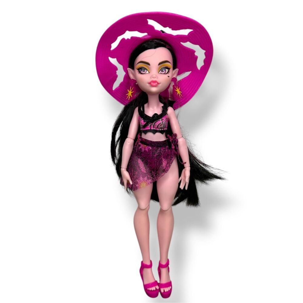 Monster High Scare-adise Island‎ Draculaura Doll Swimsuit Sarong & Accessories